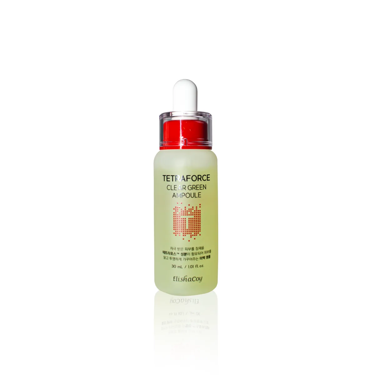 Elishacoy Tetraforce Clear Green Ampoule dropper bottle